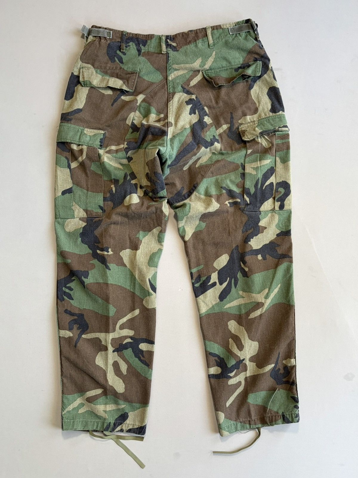 Other Vintage First Run Early Contract 1983 Army Woodland Camo BDU Size US 31 - 2 Thumbnail