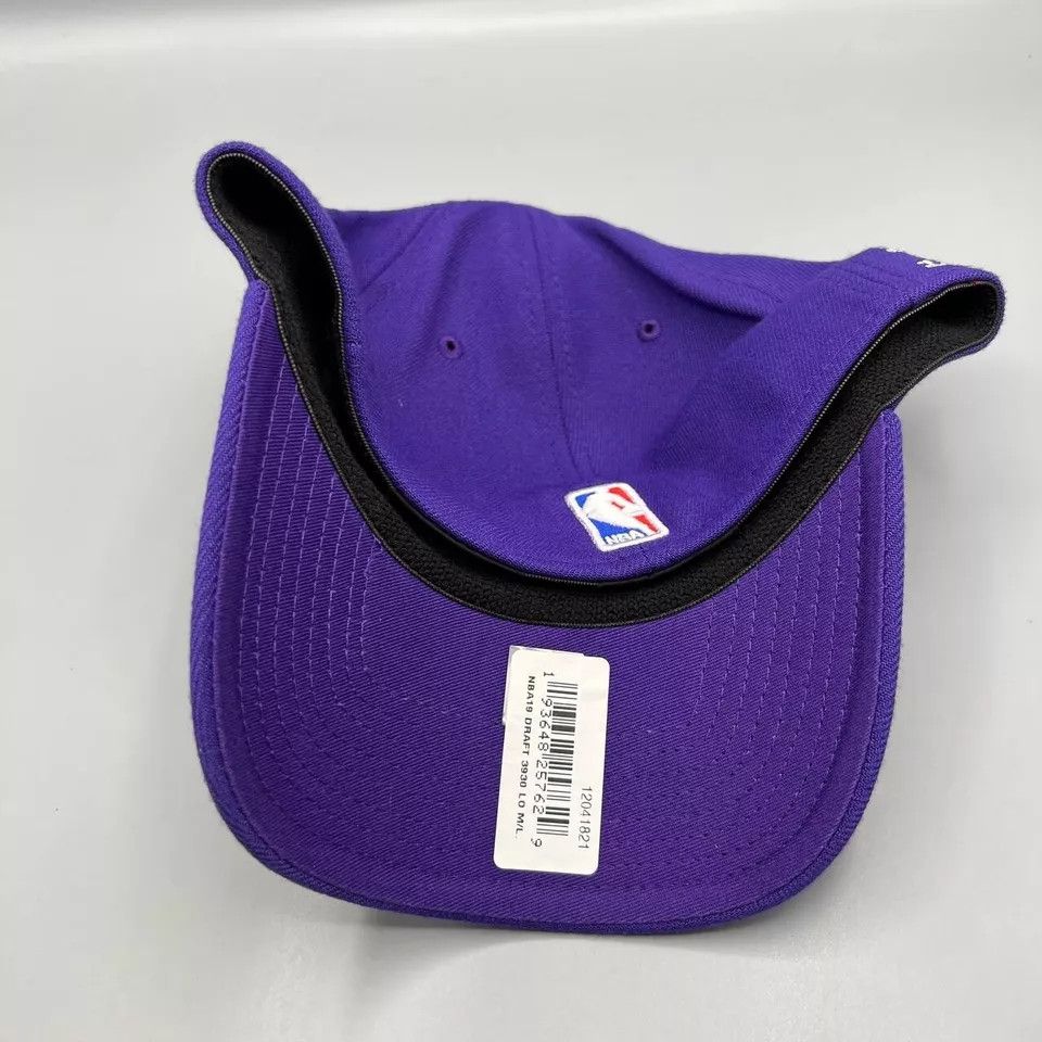 New Era Los Angeles LA Lakers Hat Men M-L Stretch Fitted Cap New Size ONE SIZE - 5 Thumbnail