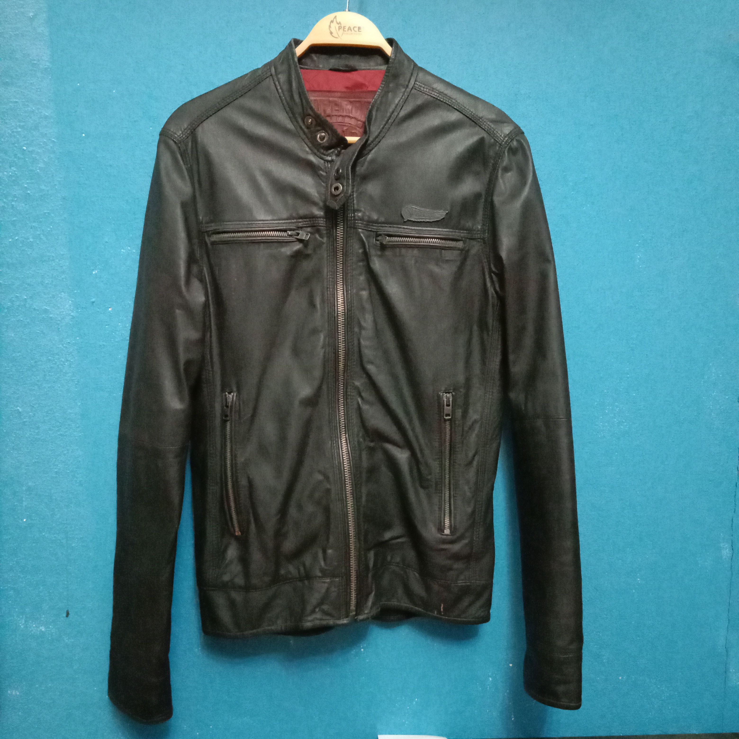 Designer × Superdry Vintage superdry leather jacket Size US S / EU 44-46 / 1 - 1 Thumbnail