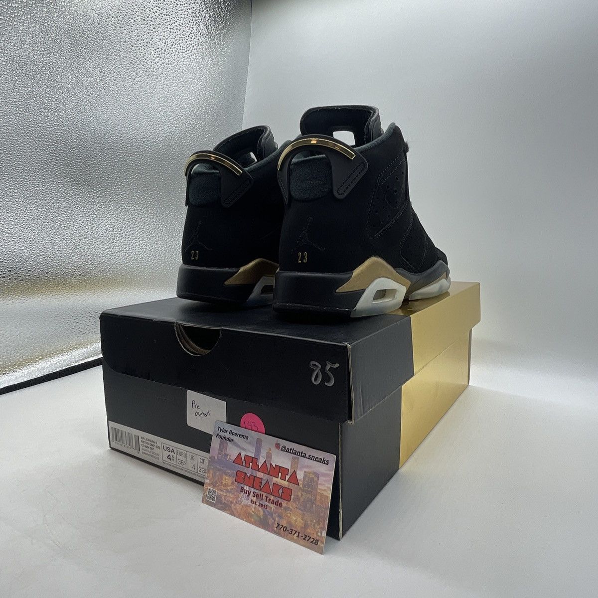 Jordan Brand Air Jordan 6 defining moments Size US 4.5 / IT 34.5 - 5 Thumbnail