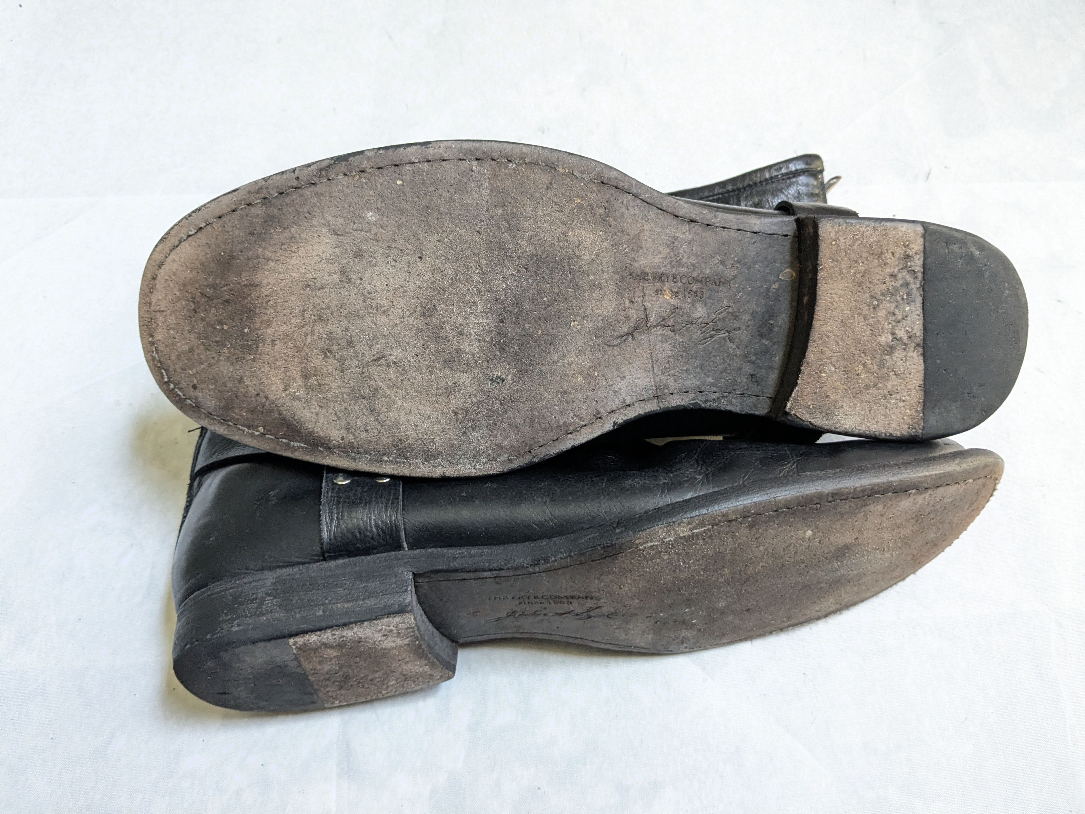 Frye Frye Harness Boots Black 13 D Leather Buckle Size US 13 / EU 46 - 15 Thumbnail