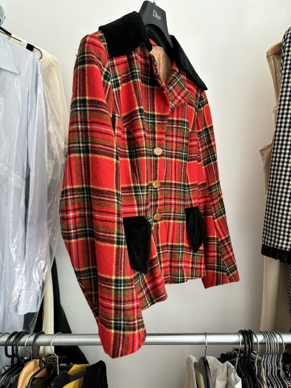 Vivienne Westwood Vivienne westwood 1990’s tartan coat Size L / US 10 / IT 46 - 5 Thumbnail