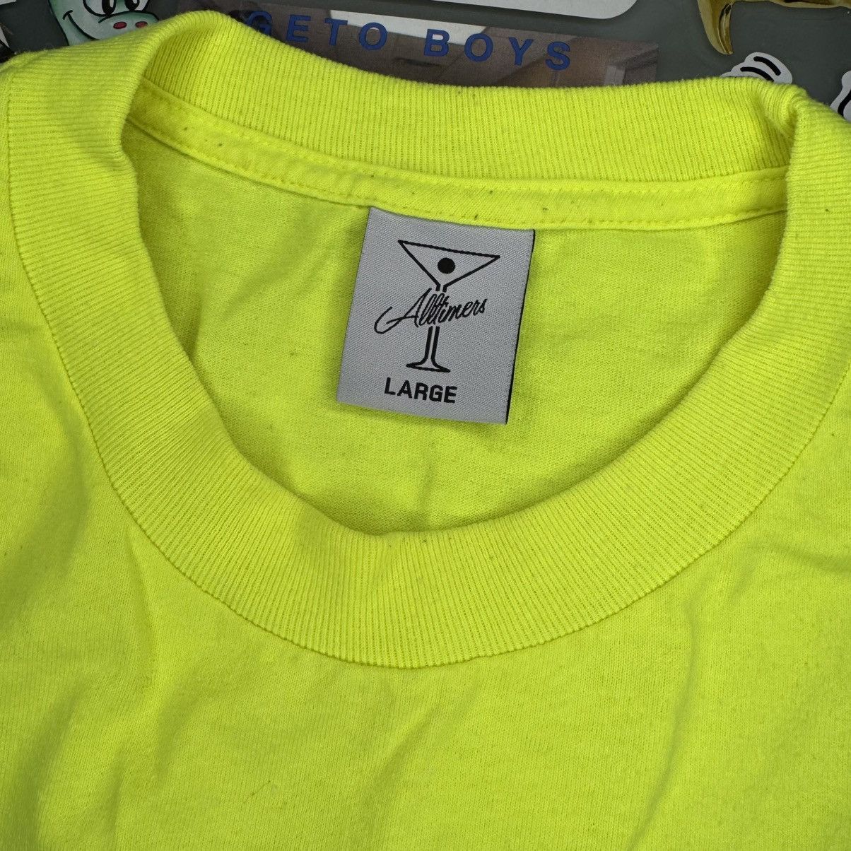 Alltimers Alltimers Splits Skate T-shirt Safety Green Large Used Size US L / EU 52-54 / 3 - 4 Thumbnail