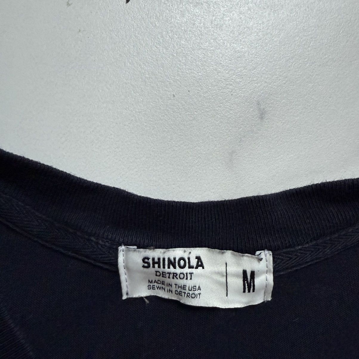 Shinola Shinola Detroit Navy T-Shirt Size US M / EU 48-50 / 2 - 5 Thumbnail