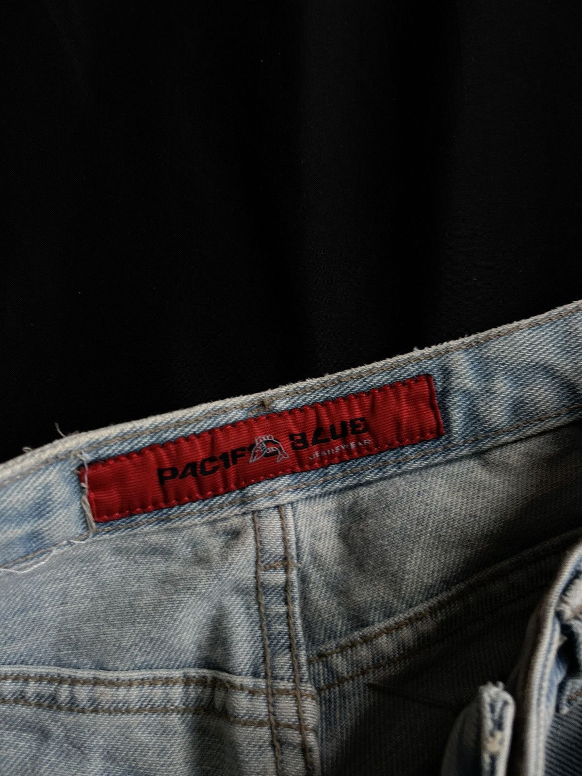 Vintage vintage y2k pacific blue flared jeans Size US 28 / EU 44 - 4 Thumbnail