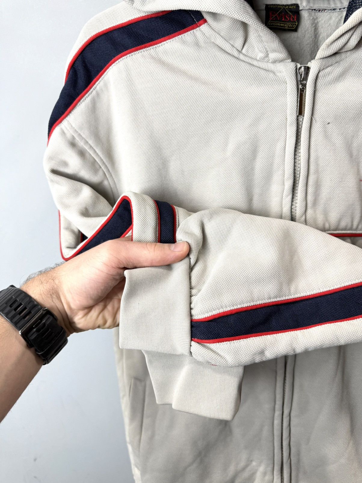 Evisu Rare Vintage Evisu Japan Brand Hoodie Embroidered Logo Size US M / EU 48-50 / 2 - 10 Thumbnail