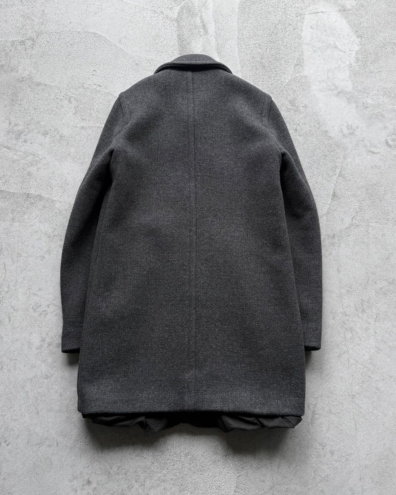 2000s Hussein Chalayan lining wool coat