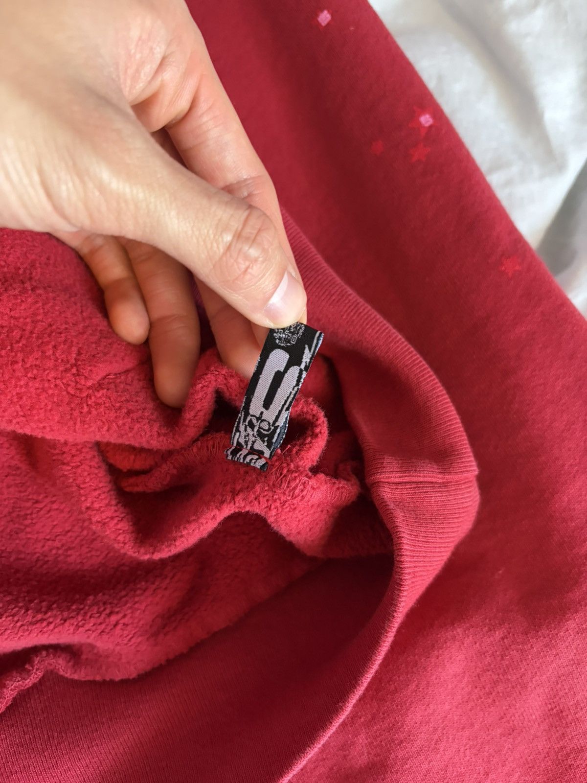 Sp5der Sp5der/Spider angel hoodie red Size US M / EU 48-50 / 2 - 4 Thumbnail