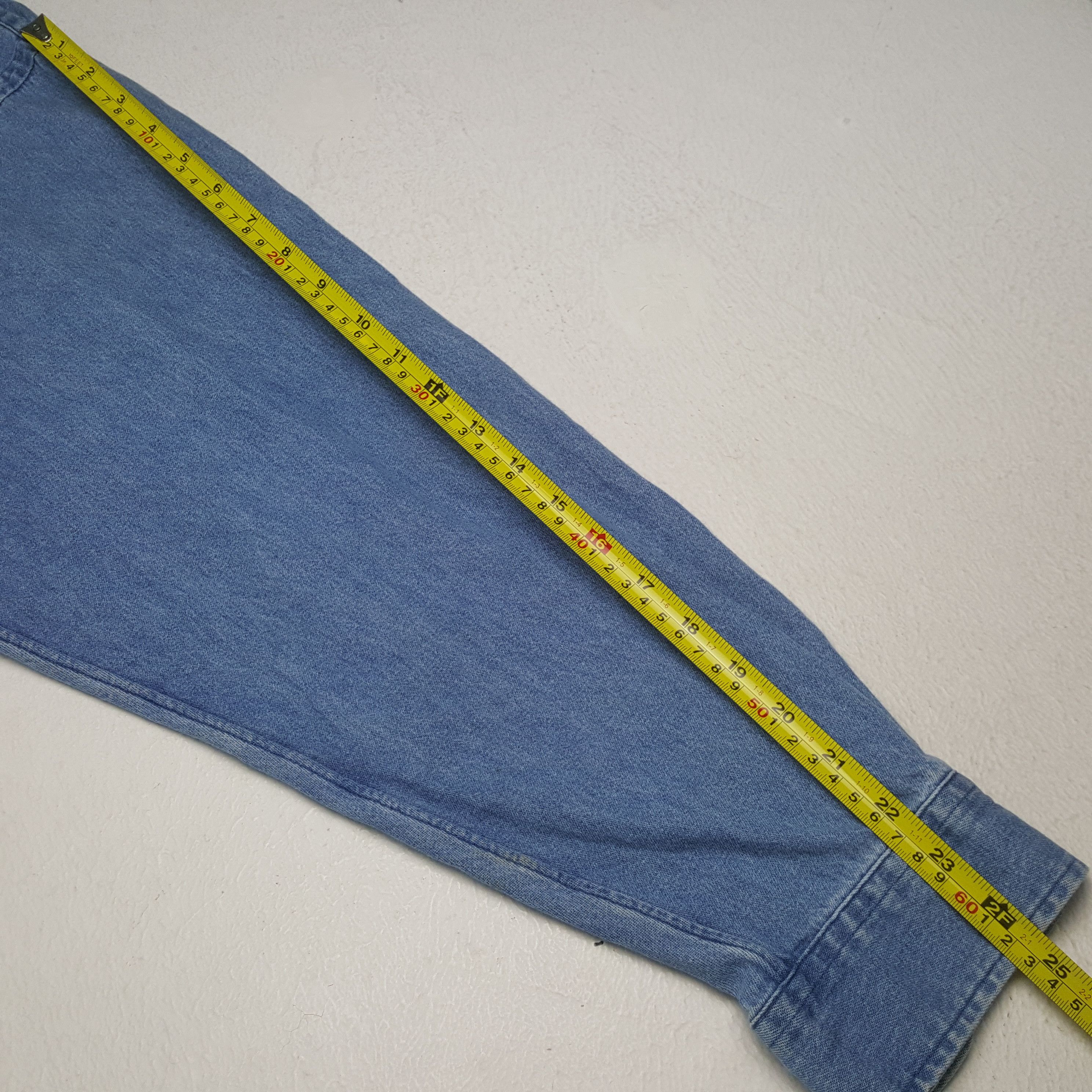Polo Ralph Lauren Vintage Polo by Ralph Lauren Fashion Brand Denim Polos 31 Size US XXL / EU 58 / 5 - 6 Thumbnail