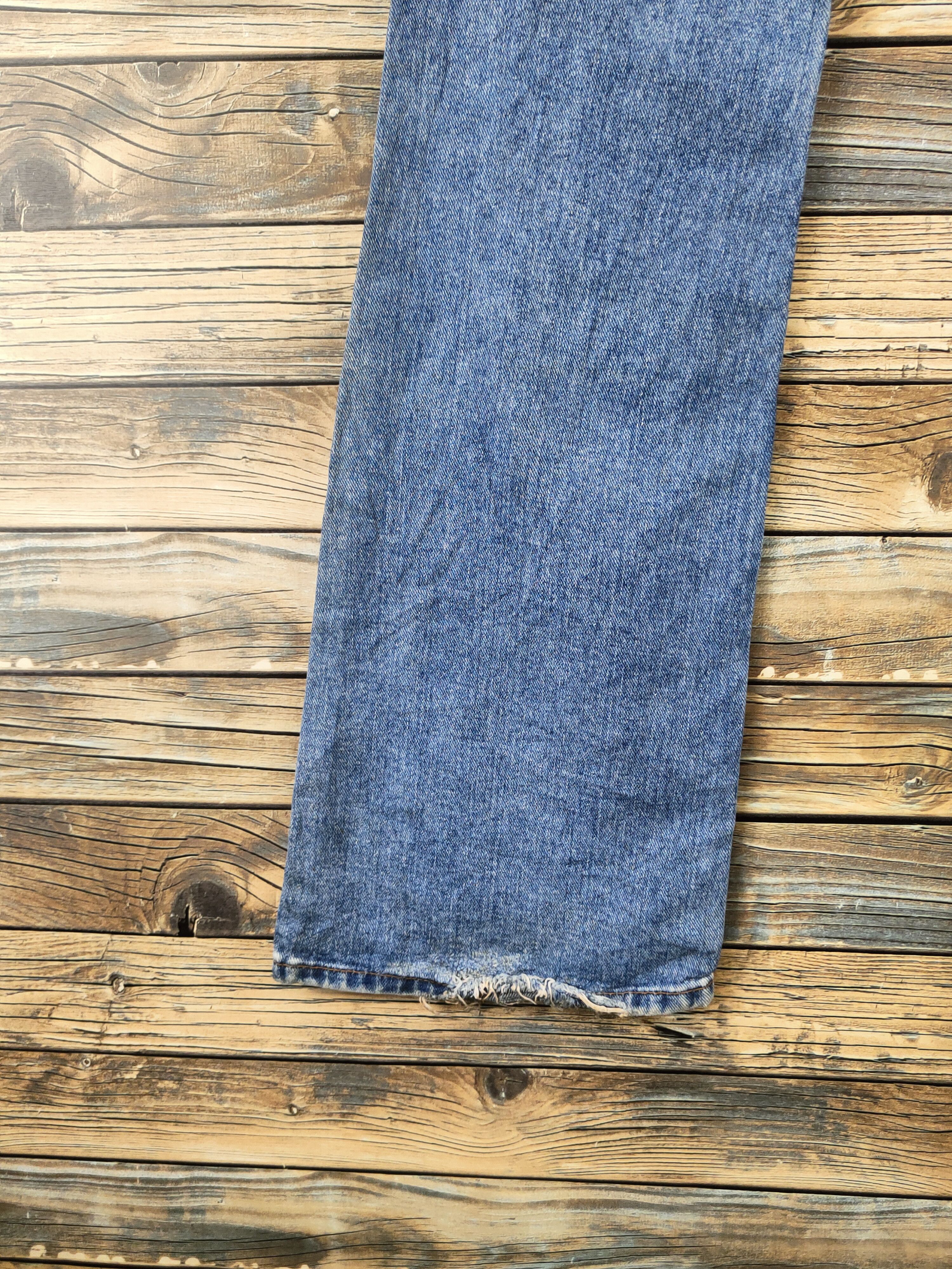 Levi's 517 Levi's Blue Distressed Ripped Jeans #S2825 Size 27" / US 4 / IT 40 - 9 Thumbnail