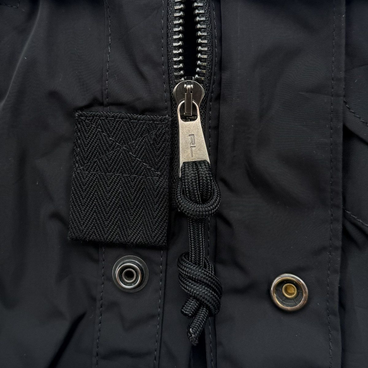 Polo Ralph Lauren Polo Ralph Lauren Black Poly Shell M-65 Field Jacket Size US XL / EU 56 / 4 - 8 Thumbnail