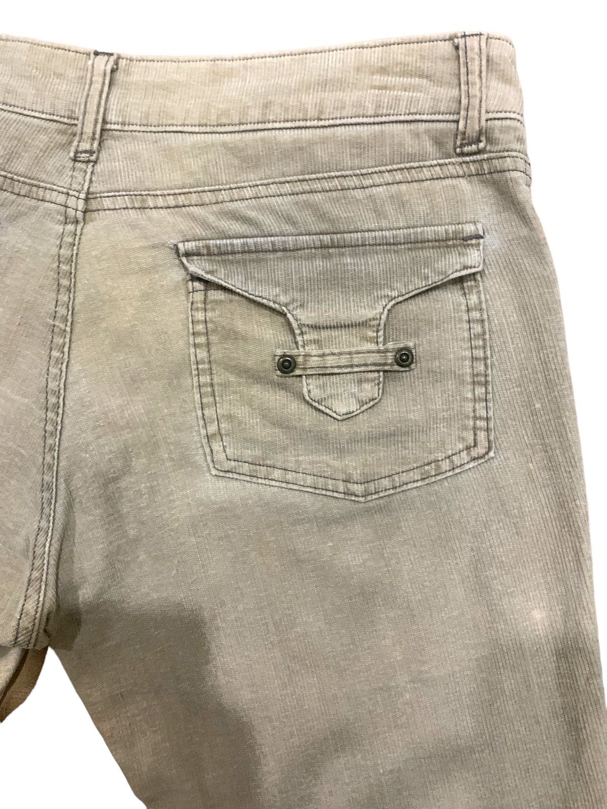 If Six Was Nine × Japanese Brand × Le Grande Bleu (L.G.B.) 🔥Flare🔥 Camel Road Corduroy Rare Pocket Bootcut Jeans Size US 32 / EU 48 - 12 Thumbnail