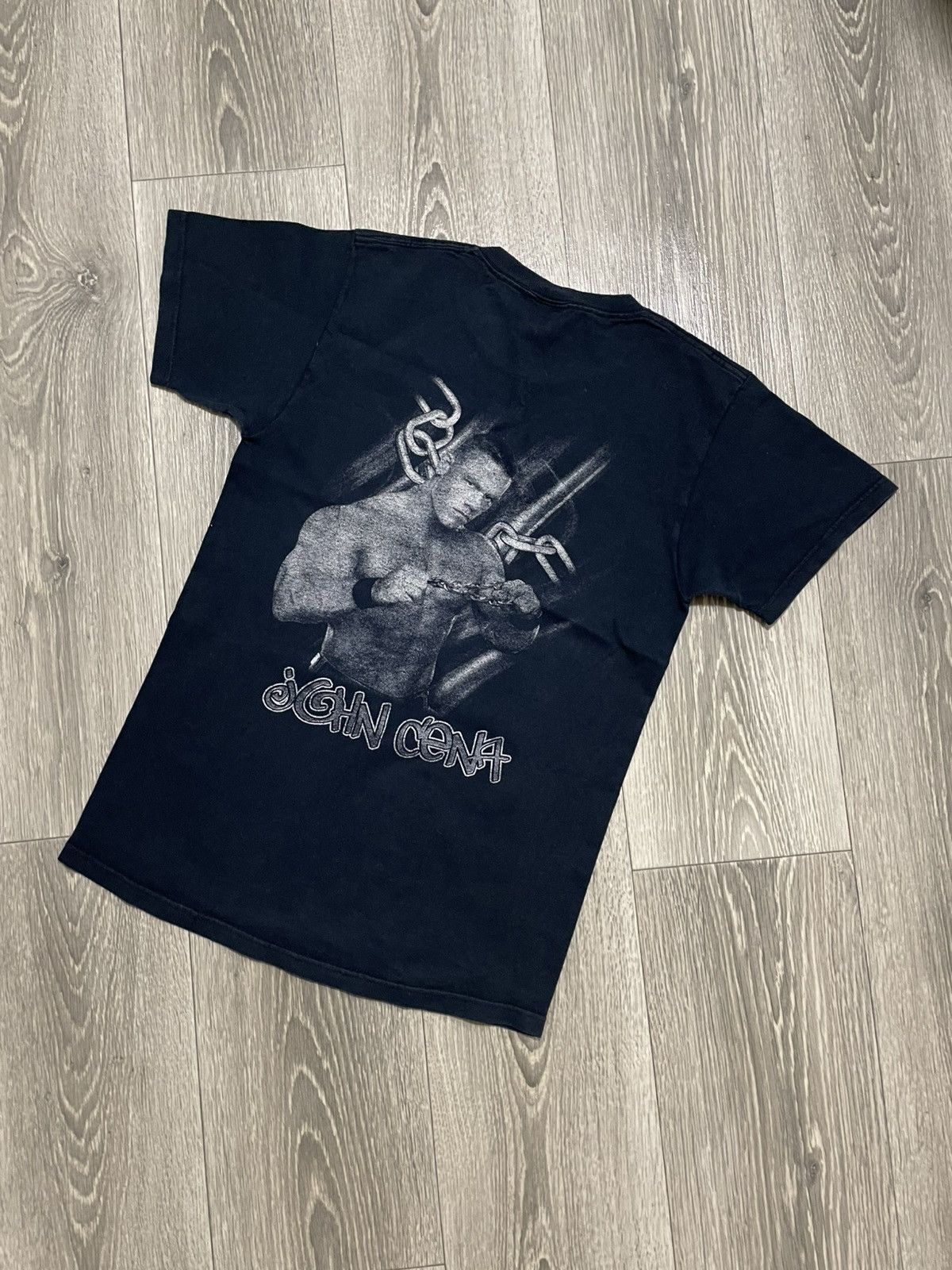 WWE Vintage 2000s John Cena WWE Black T-shirt WWF Size US S / EU 44-46 / 1 - 2 Thumbnail