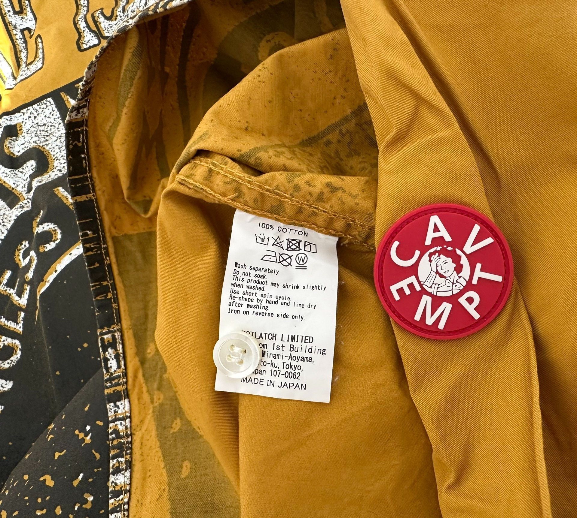 Cav Empt C.E CAVEMPT Half Zip Big Shirt Size US XL / EU 56 / 4 - 3 Thumbnail