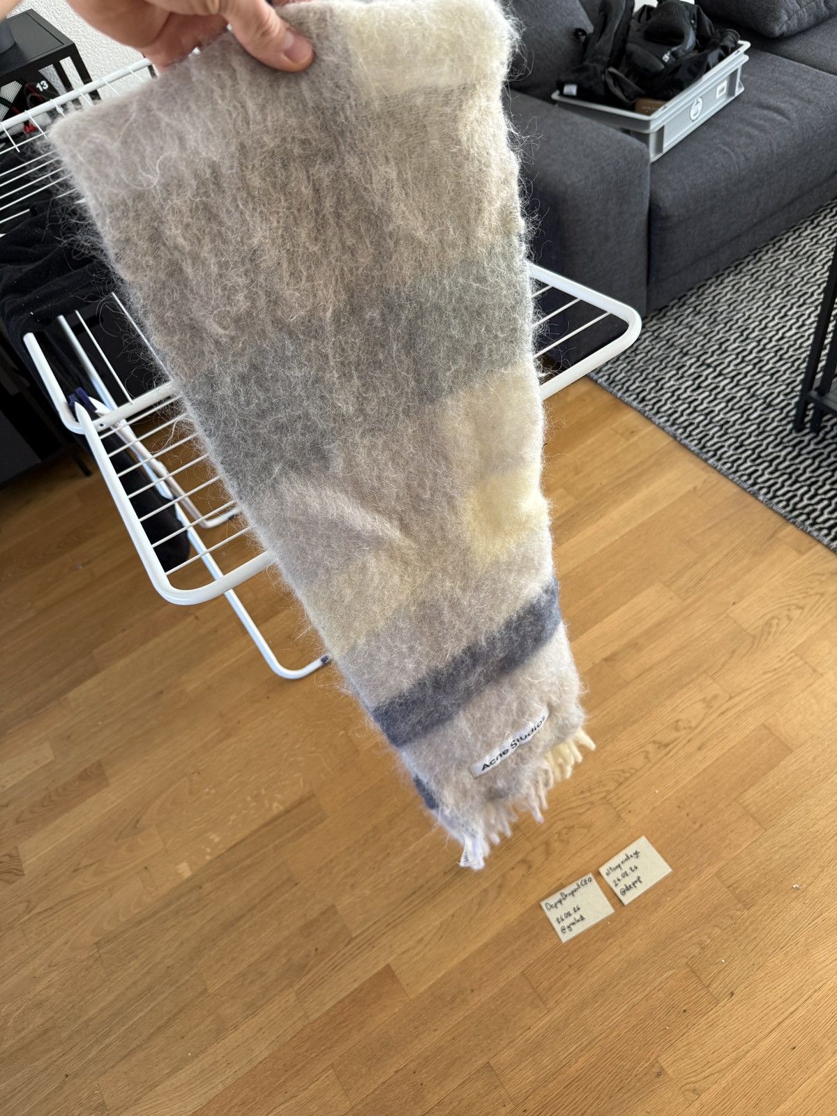 Acne Studios Acne Studios Scarf Size ONE SIZE - 5 Thumbnail