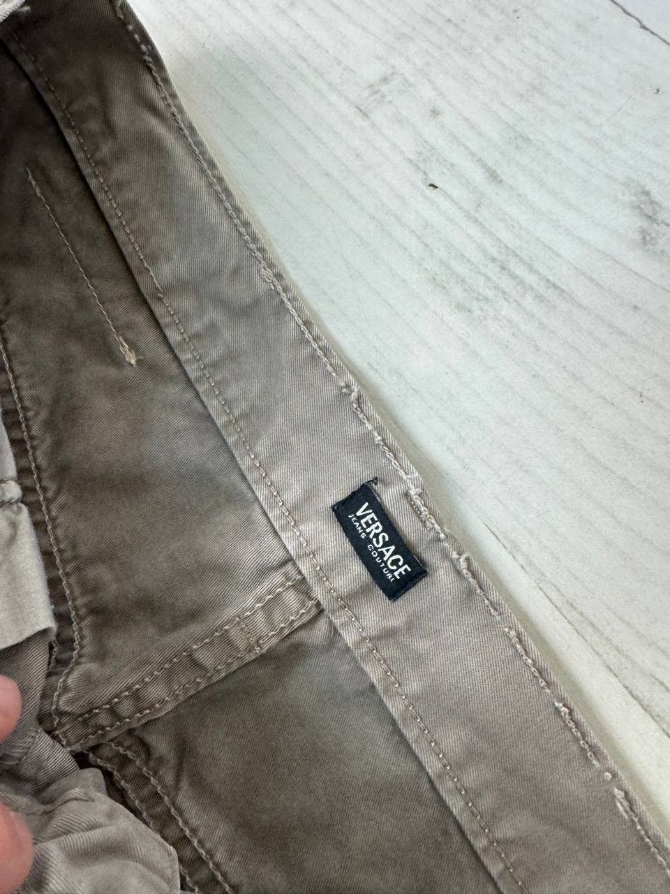 Versace Jeans Couture Vintage Versace Jeans Couture Baggy Big Logo Denim Pants 90s Size US 36 / EU 52 - 11 Thumbnail