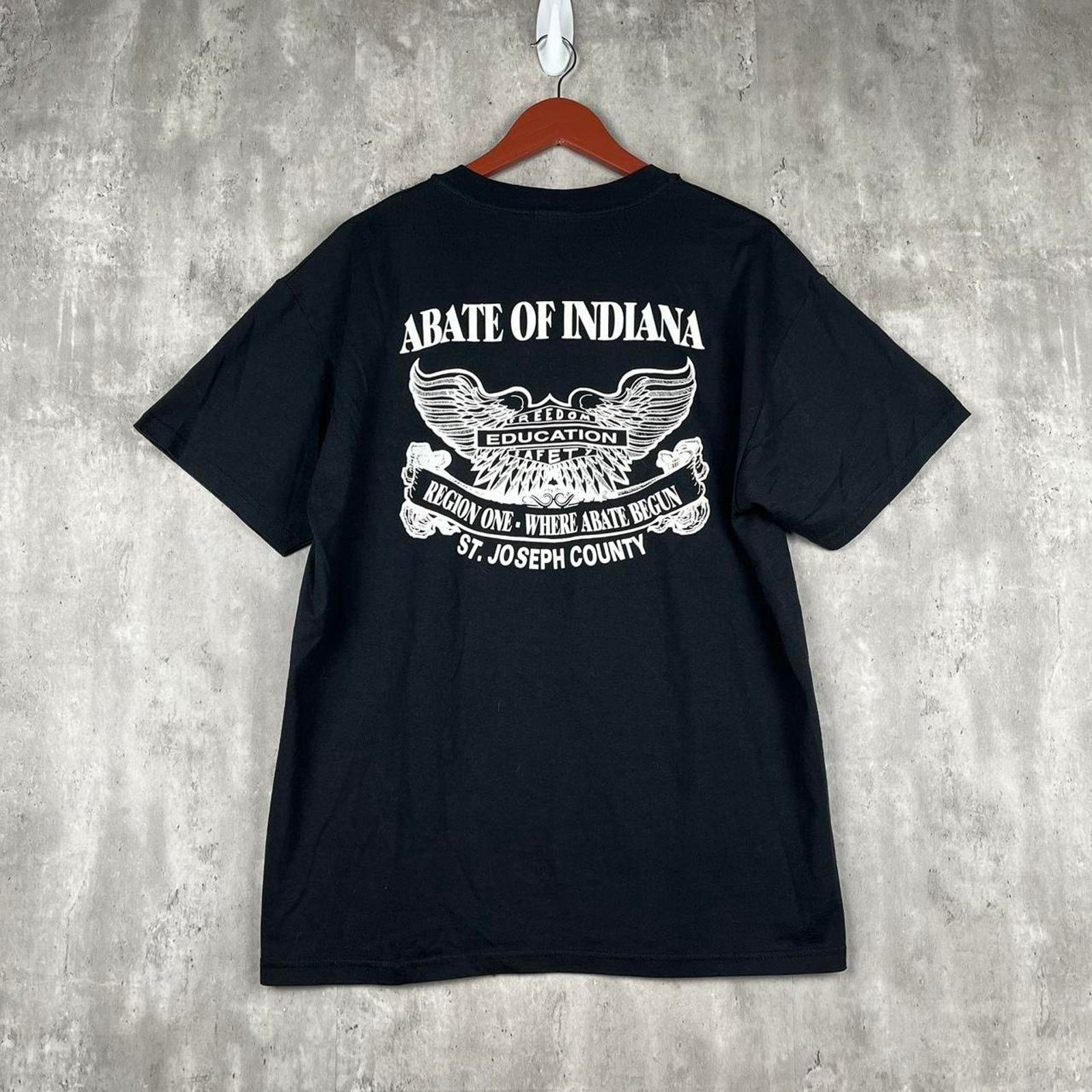 Harley Davidson × Vintage Vintage 1998 USA Eagle Graphic Tshirt Size US L / EU 52-54 / 3 - 3 Thumbnail