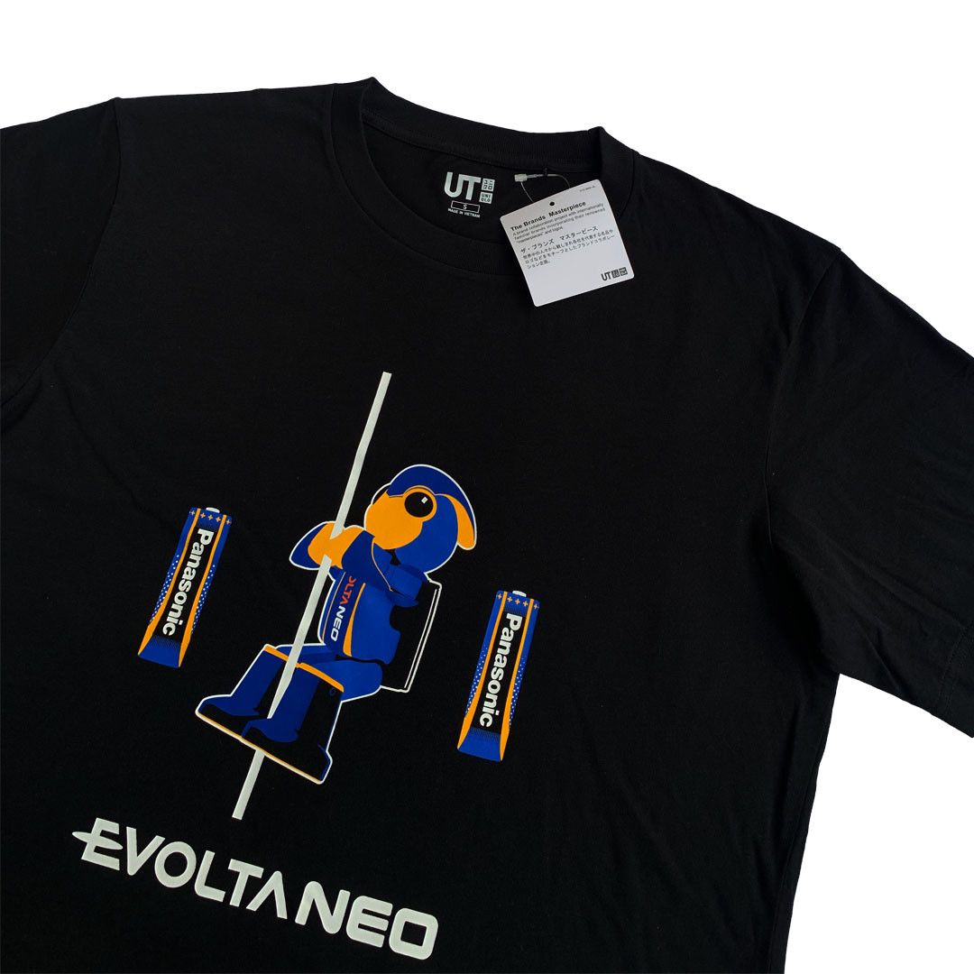 Uniqlo Uniqlo UT - The Brands Masterpiece Panasonic Tee - Black - S Size US S / EU 44-46 / 1 - 2 Thumbnail