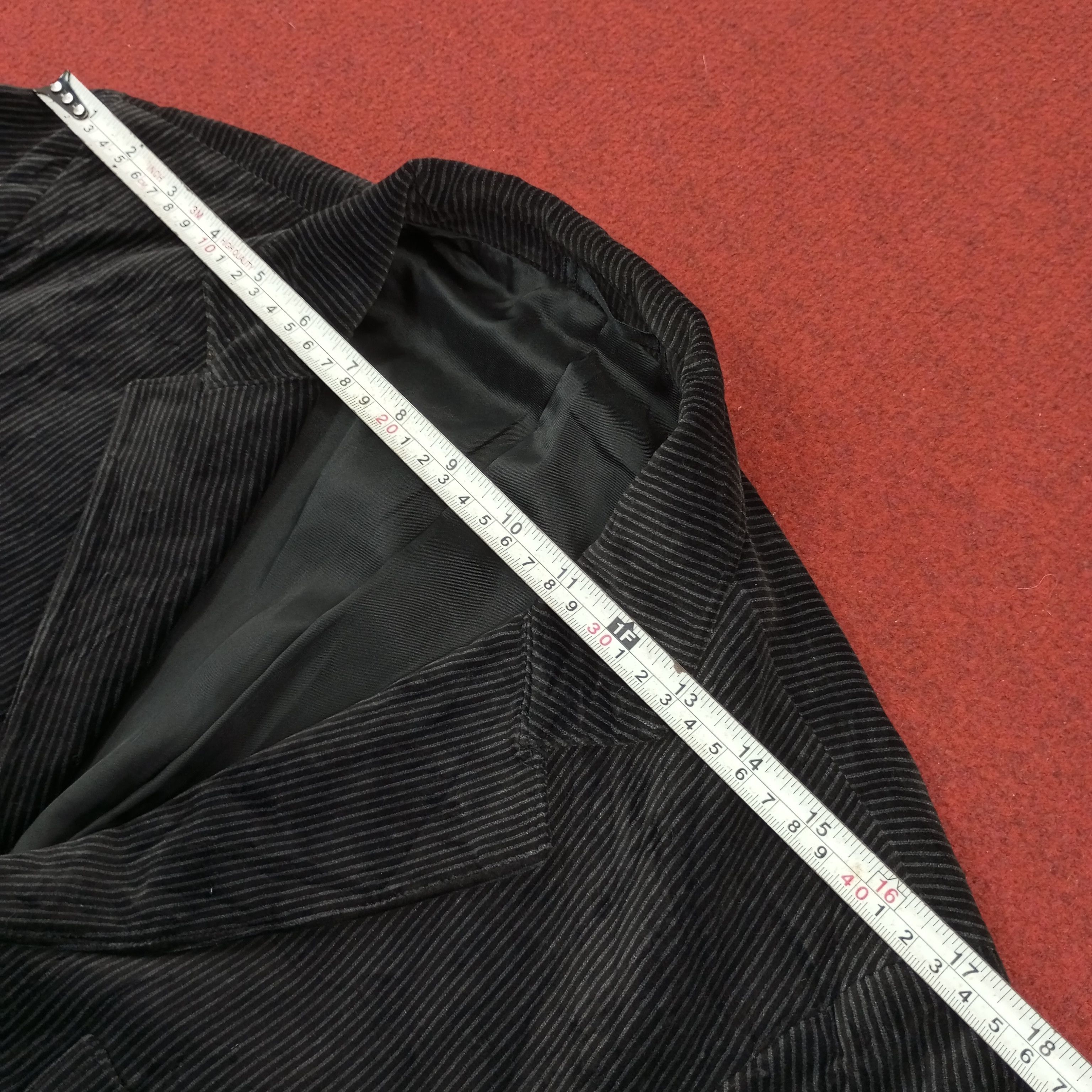 Designer × Vintage × Yohji Yamamoto A.A.R Yohji Yamamoto Japanese Designer Velvet Blazer Size US M / EU 48-50 / 2 - 9 Thumbnail