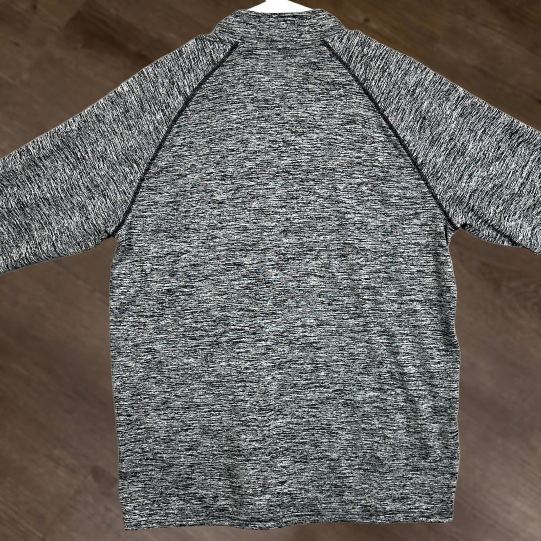 Under Armour Under Armour Shirt Mens Large Gray HeatGear Heather Quarter Zip Pullover EUC Size US L / EU 52-54 / 3 - 1 Thumbnail