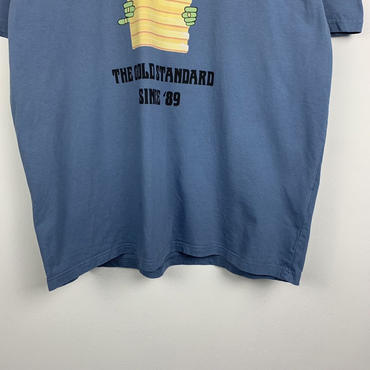 Carhartt Men’s Carhartt WIP Big Logo T-Shirt Size L Baby Blue y2k Size US L / EU 52-54 / 3 - 3 Thumbnail