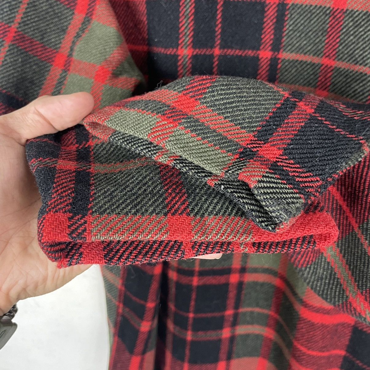 Vintage × Woolrich Woolen Mills 💥60s WOOLRICH USA MADE PLAID CHECKED HOODIE JACKET Size US L / EU 52-54 / 3 - 13 Thumbnail