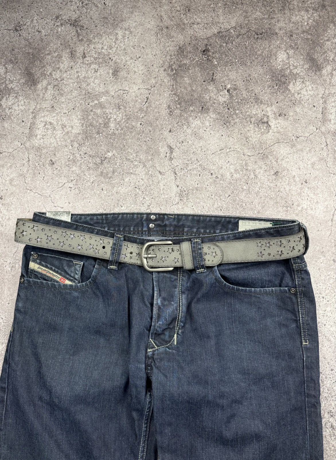 Japanese Brand 00’s NUMBER NINE STYLE STAR LEATHER RARE Y2K BELT VINTAGE Size ONE SIZE - 1 Thumbnail
