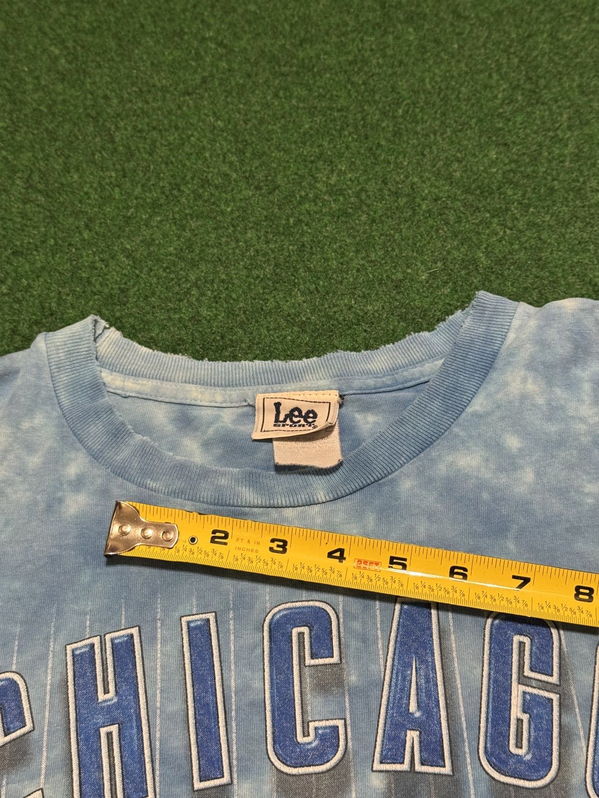 Liquid Blue Vintage 90s Chicago Cubs Retro Tie Dye T Shirt Size US XXL / EU 58 / 5 - 10 Thumbnail