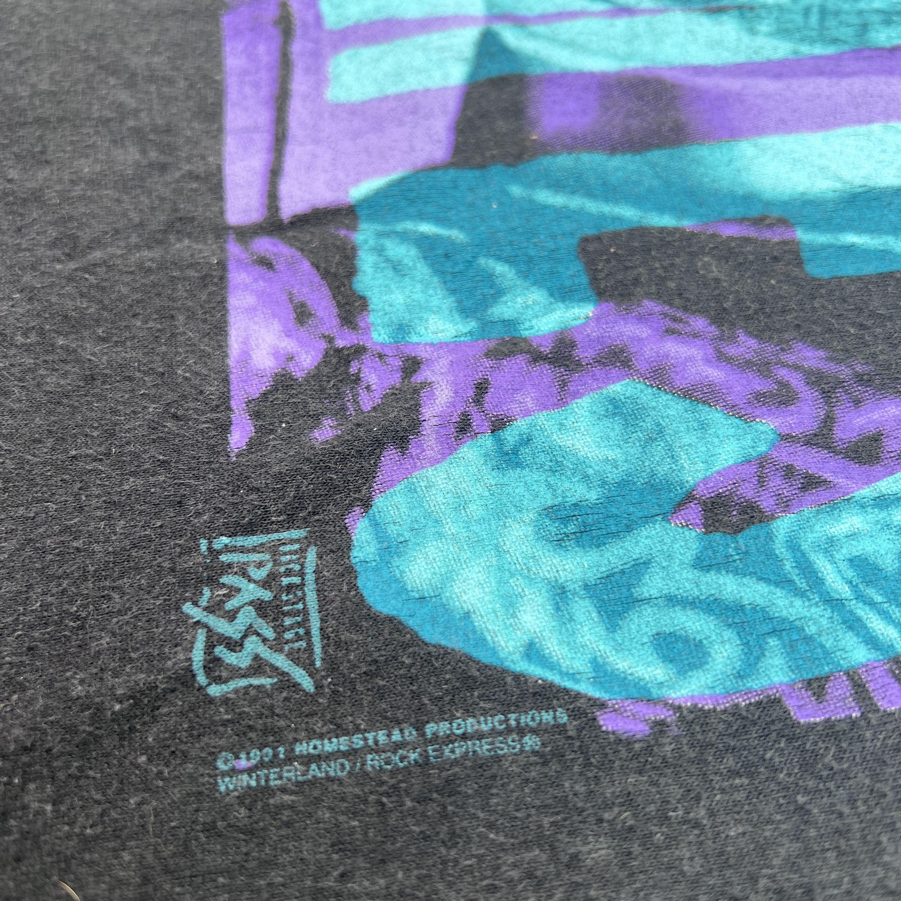 Band Tees × Vintage Vintage 90s Colin James Blues rock Promo Tee Faded Size US XL / EU 56 / 4 - 3 Thumbnail