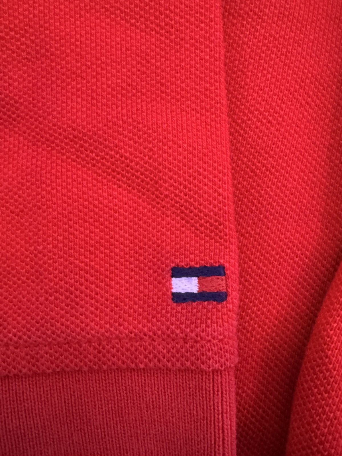 Tommy Hilfiger Tommy Hilfiger Polo Red M – USA, Texas & Flag Patches Size US M / EU 48-50 / 2 - 4 Thumbnail