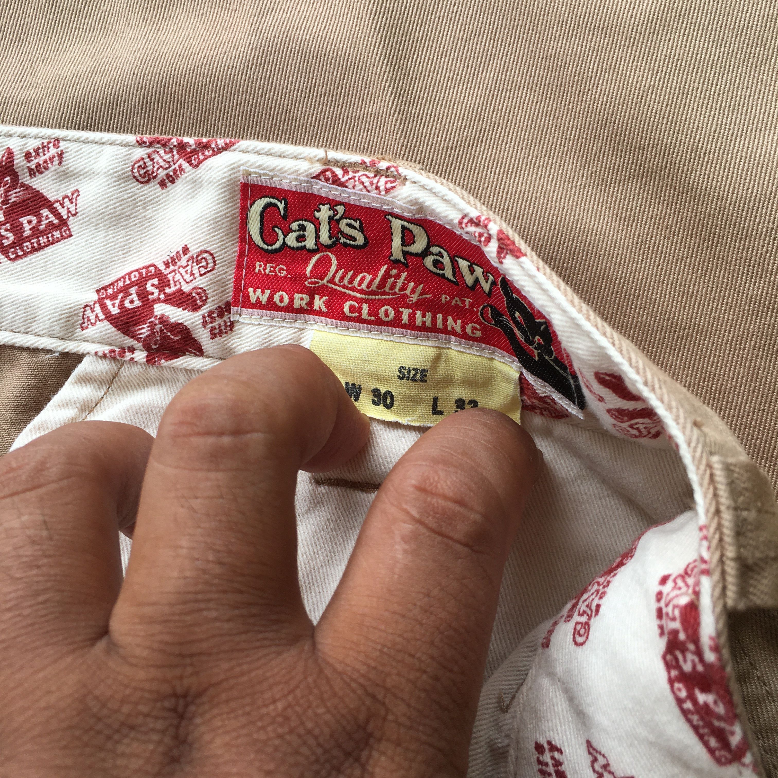 CAT'S PAW Vintage cats paw by toyo enterprise size 30 Size US 30 / EU 46 - 5 Thumbnail