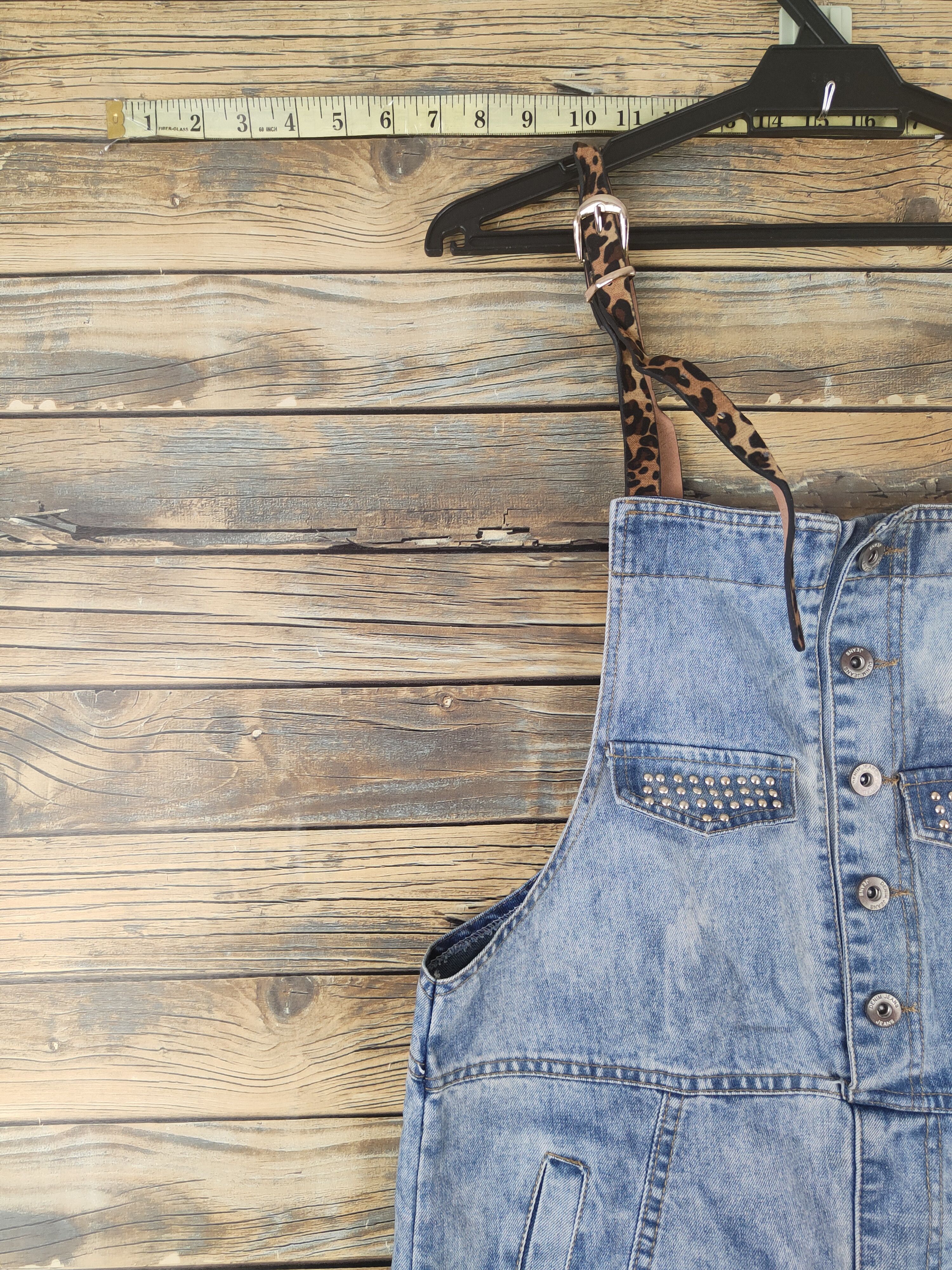 Japanese Brand × Vintage Vintage Japanese Brand Light Blue Denim Jumpsuits Size 36" / US 14 / IT 50 - 3 Thumbnail