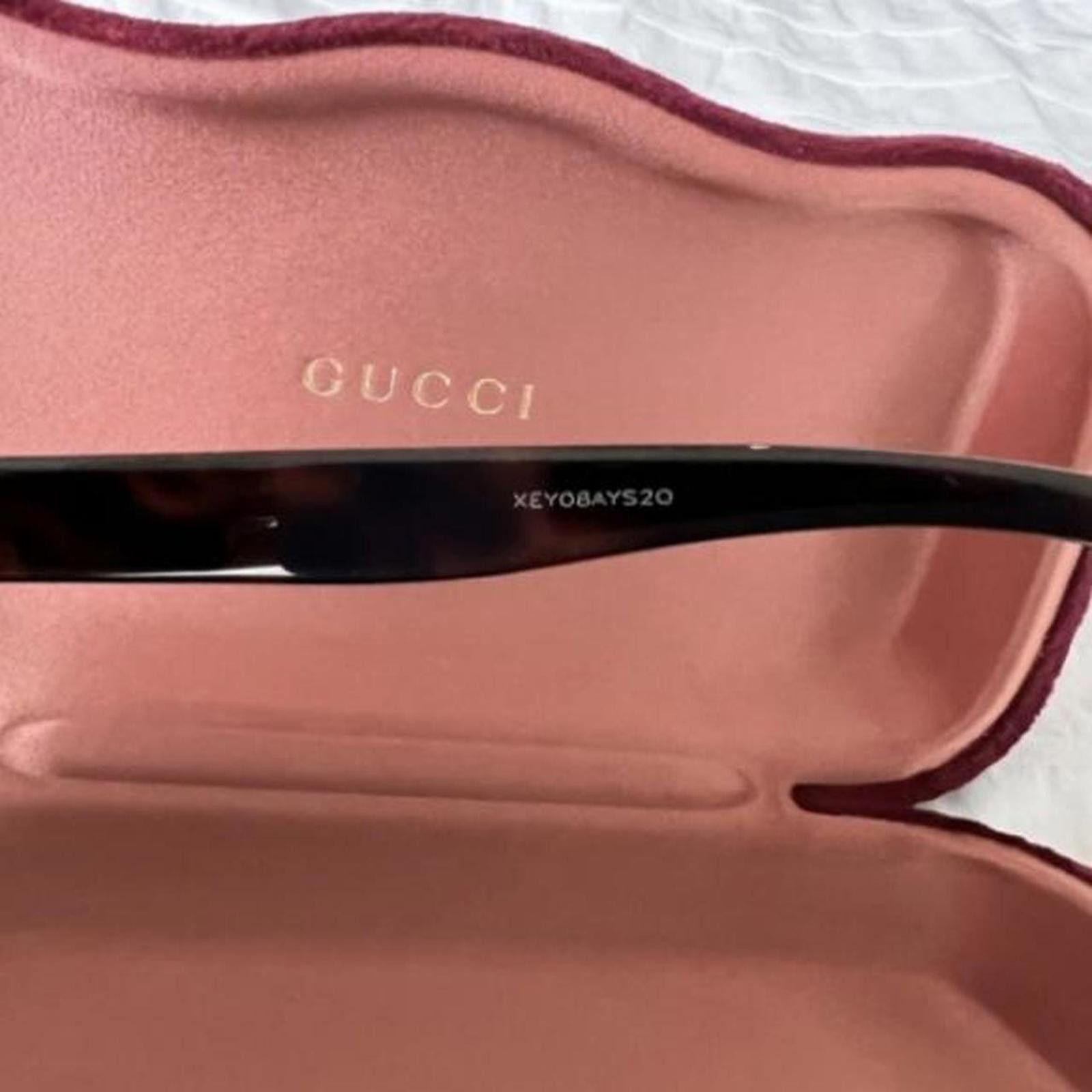 Gucci Gucci Tortoise Shell Aviator Sunglasses Size ONE SIZE - 6 Thumbnail