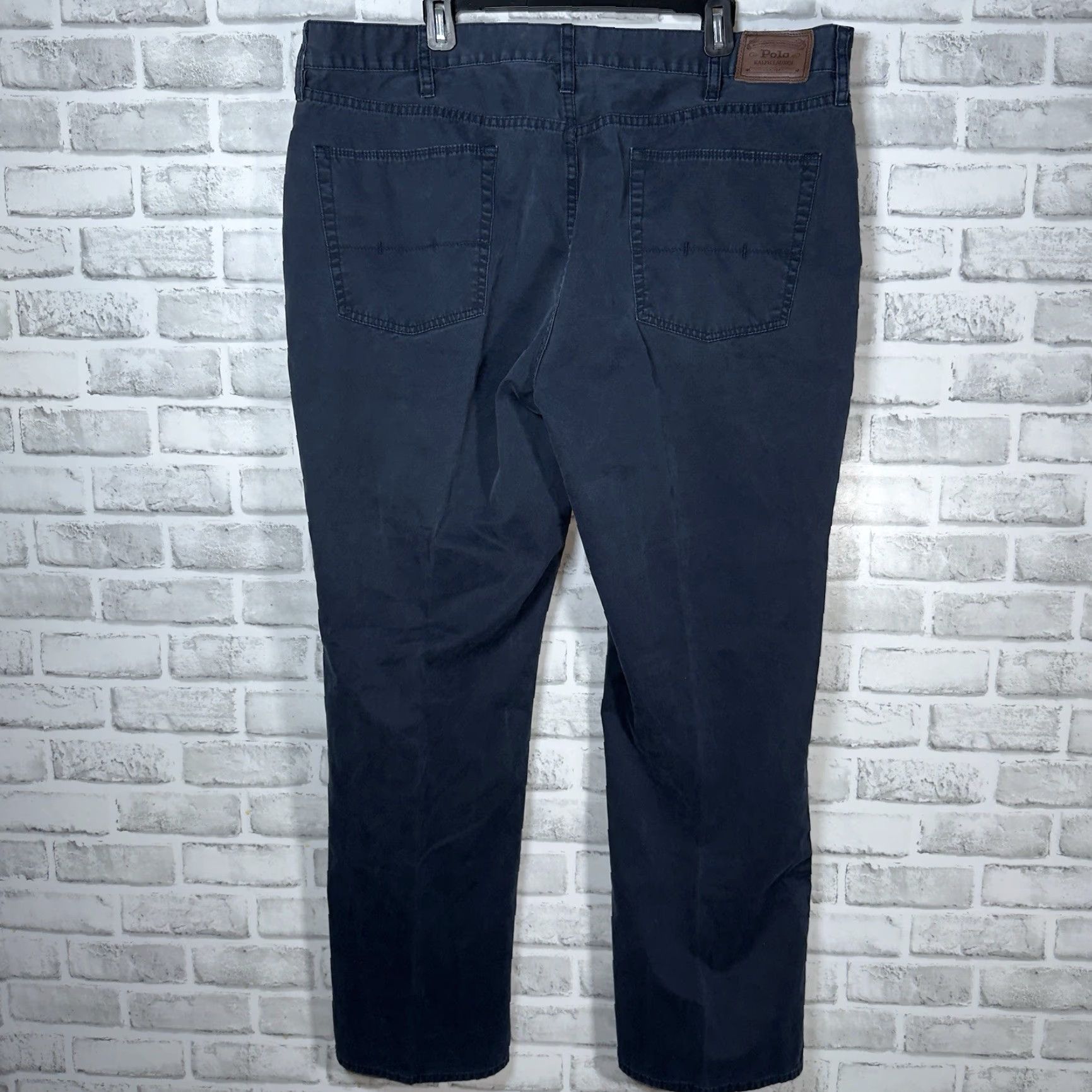 Polo Ralph Lauren POLO RALPH LAUREN Chino Pants Mens Size 42x30 Blue 100% Cotton Size US XL / EU 56 / 4 - 5 Thumbnail