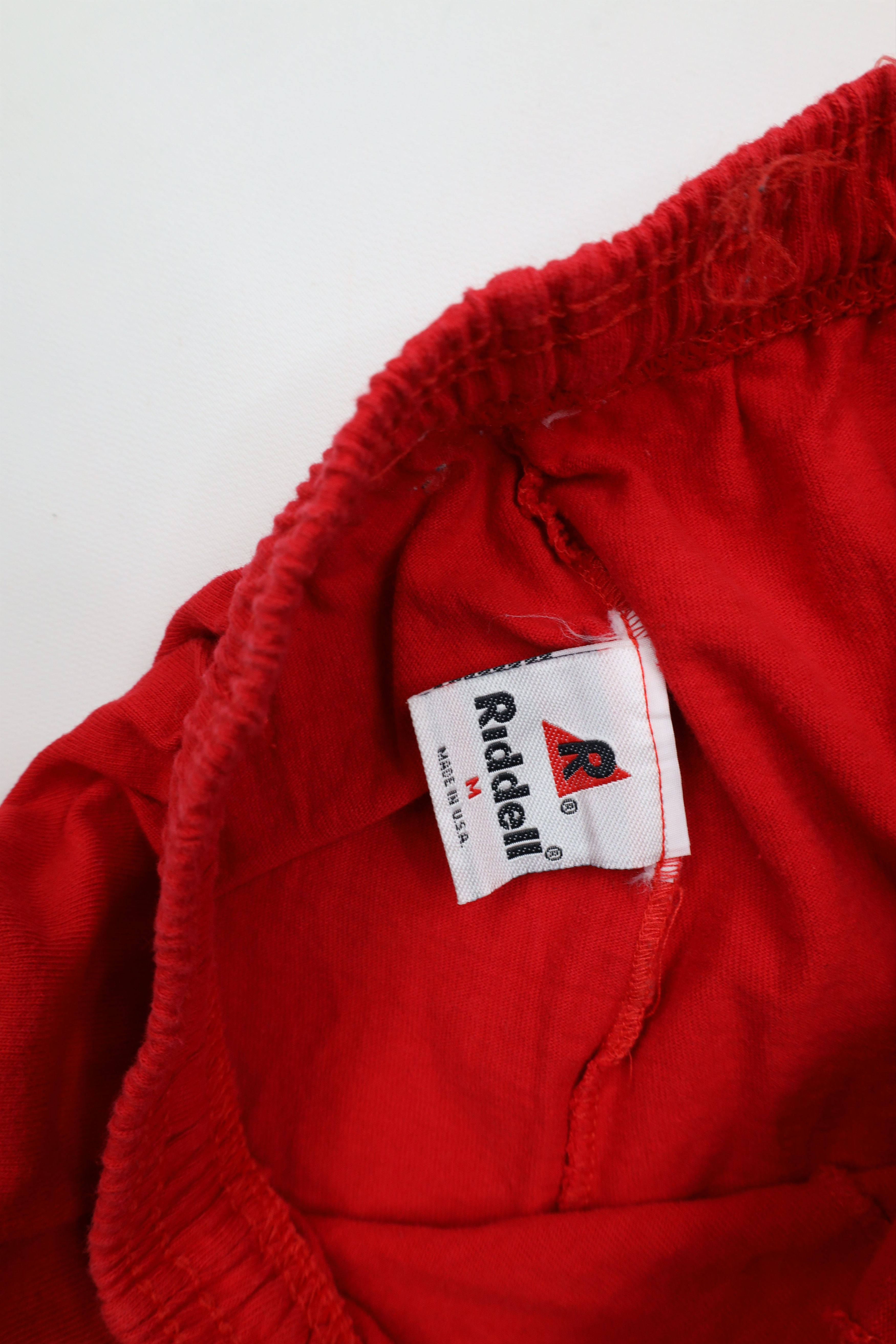 Riddell × Vintage Vintage 90s Riddell Football Above Knee Shorts Cotton USA Size US 34 / EU 50 - 9 Thumbnail