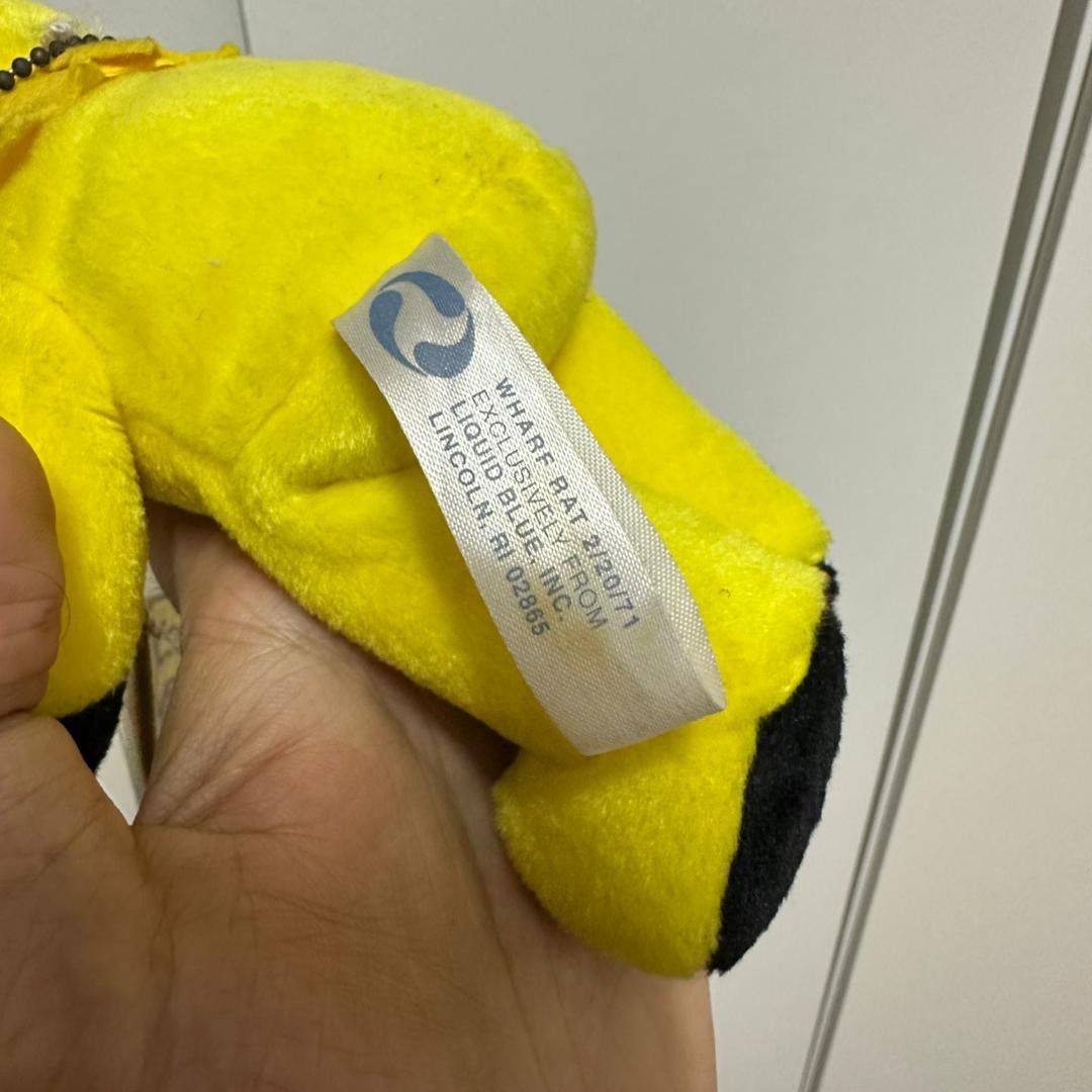 Grateful Dead × Liquid Blue Grateful Dead Wharf Rat Bear Yellow 2001 Limited #4494 Size ONE SIZE - 3 Thumbnail