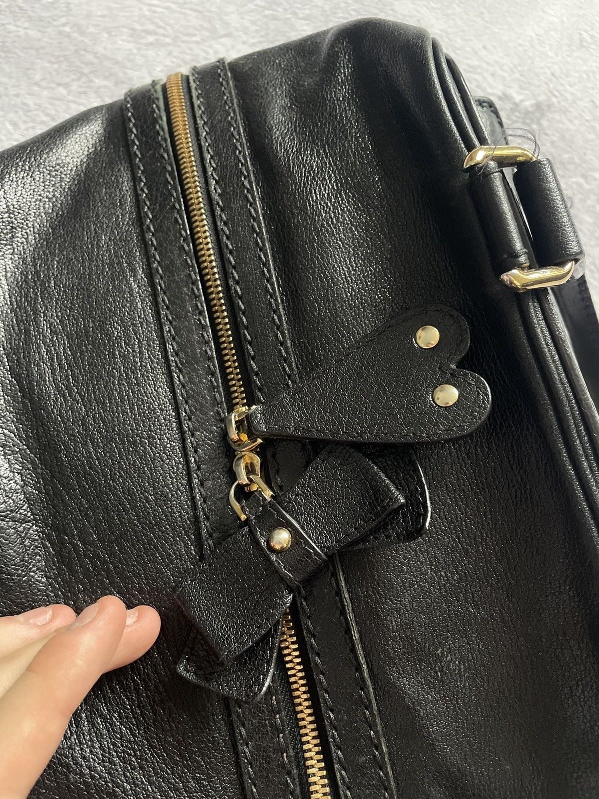 Dolce & Gabbana Dolce&Gabbana Medium Boston Bag Hand Bag Leather Heart Women Size ONE SIZE - 10 Thumbnail