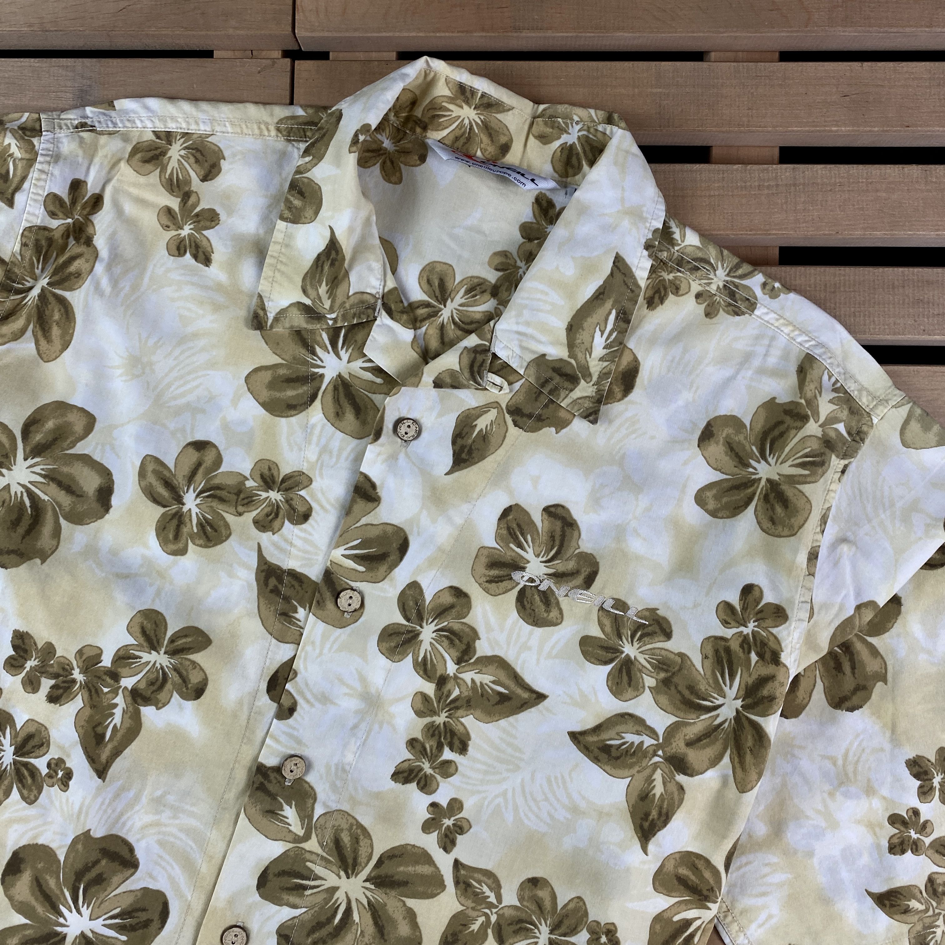 O'Neill Mens Hawaiian Shirt O Neil Size L Size US L / EU 52-54 / 3 - 2 Thumbnail