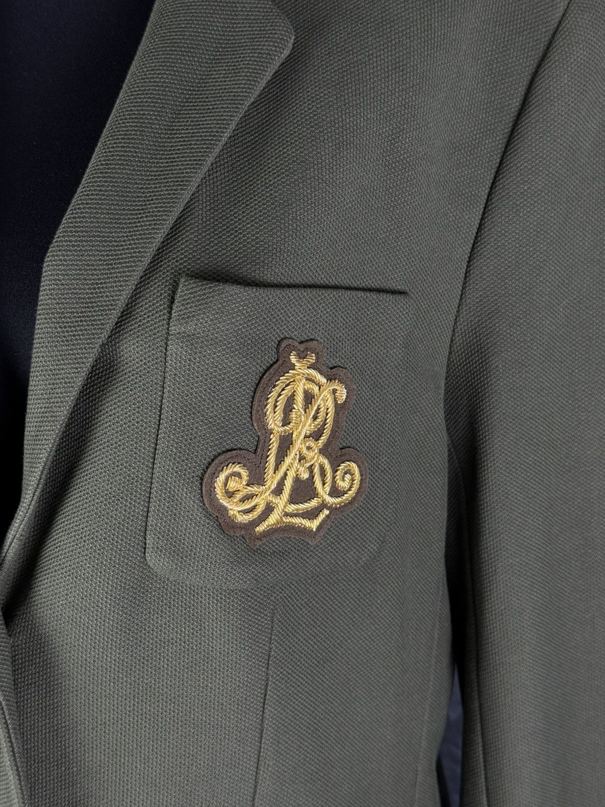 Lauren Ralph Lauren Lauren Ralph Lauren Women's Patch Jacquard Bullion Blazer Size XL / US 12-14 / IT 48-50 - 7 Thumbnail