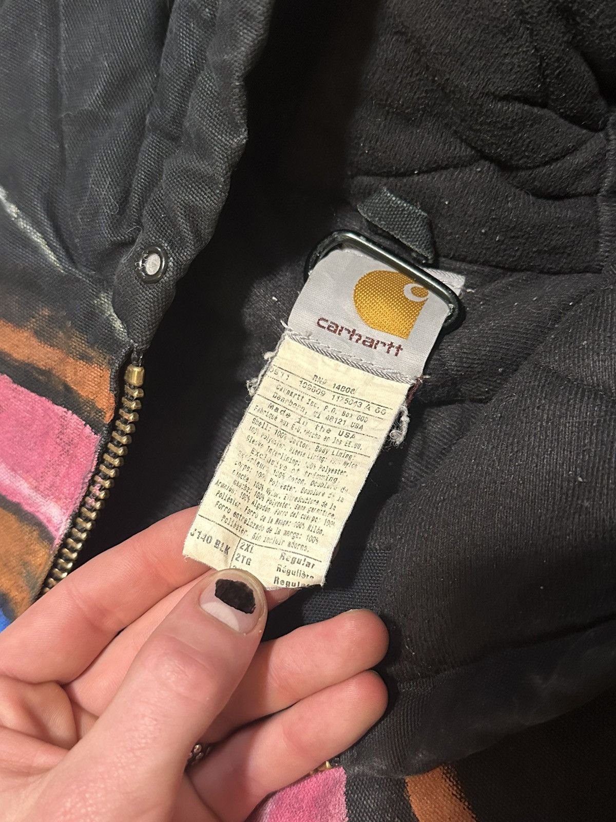 Carhartt Vintage Custom Carhartt Hooded Jacket 1/1 Size US XXL / EU 58 / 5 - 7 Thumbnail