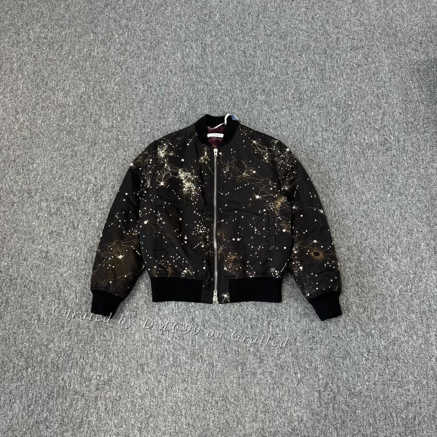 Givenchy Givenchy Crystal Constellation Cashmere Blend Puffer Jacket Size S / US 4 / IT 40 - 1 Thumbnail