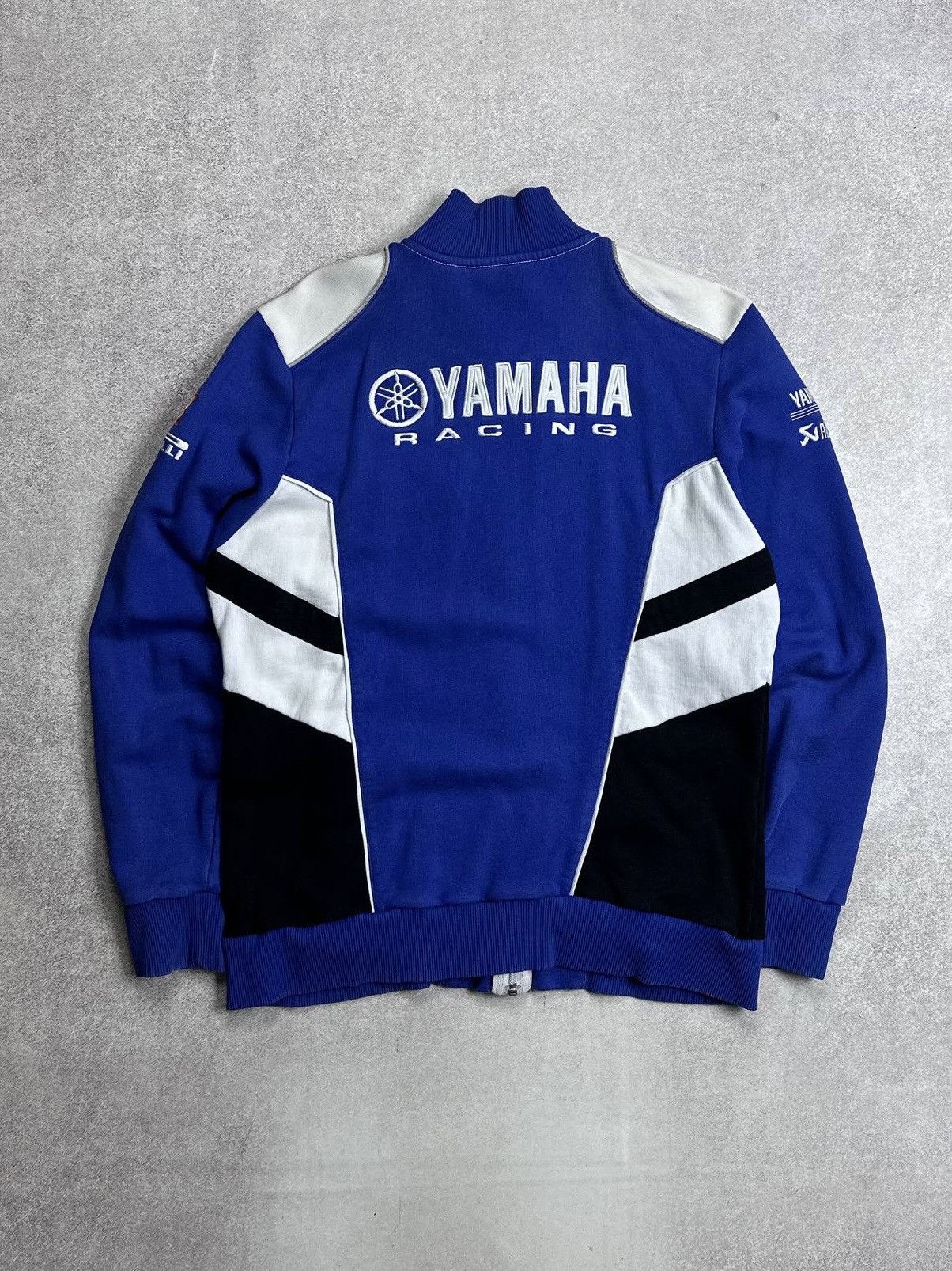 Yamaha Vintage Yamaha Racing Zip Moto Y2K Jacket L Size US L / EU 52-54 / 3 - 3 Thumbnail