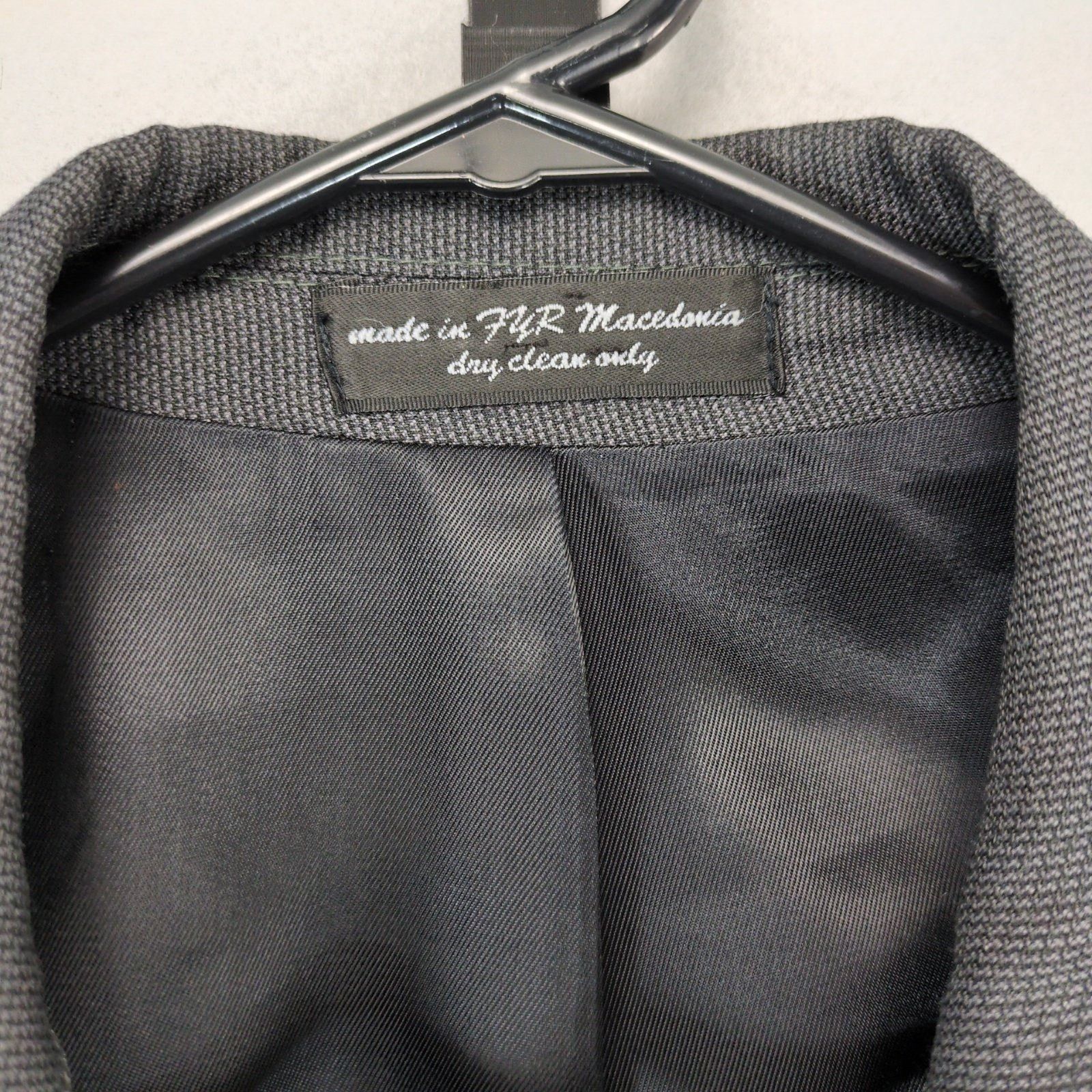Other Christian Aujard Men's 42R Gray Suit Blazer Jacket Coat Size 42R - 2 Thumbnail