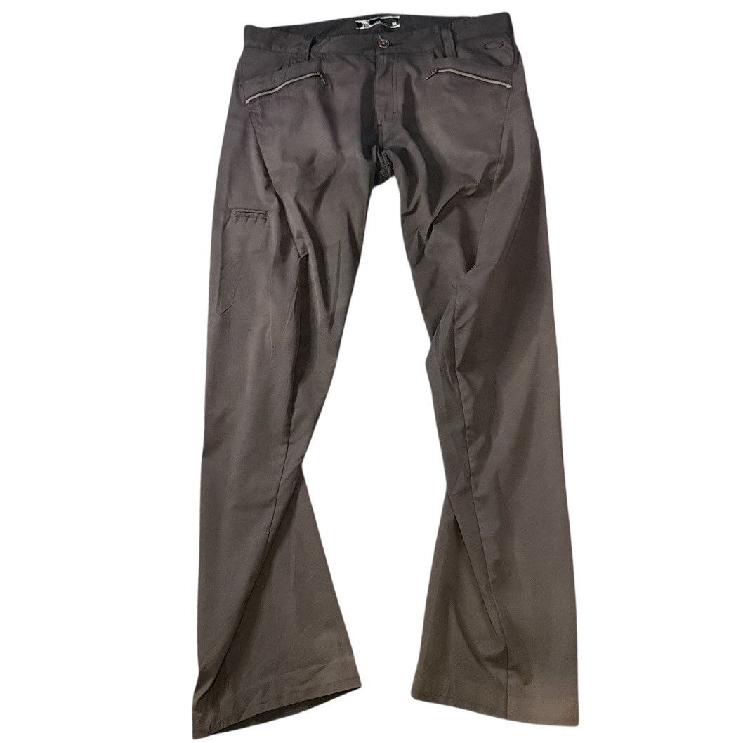 Vintage Oakley Skull Techwear Charcoal Grey Gorpcore Archive