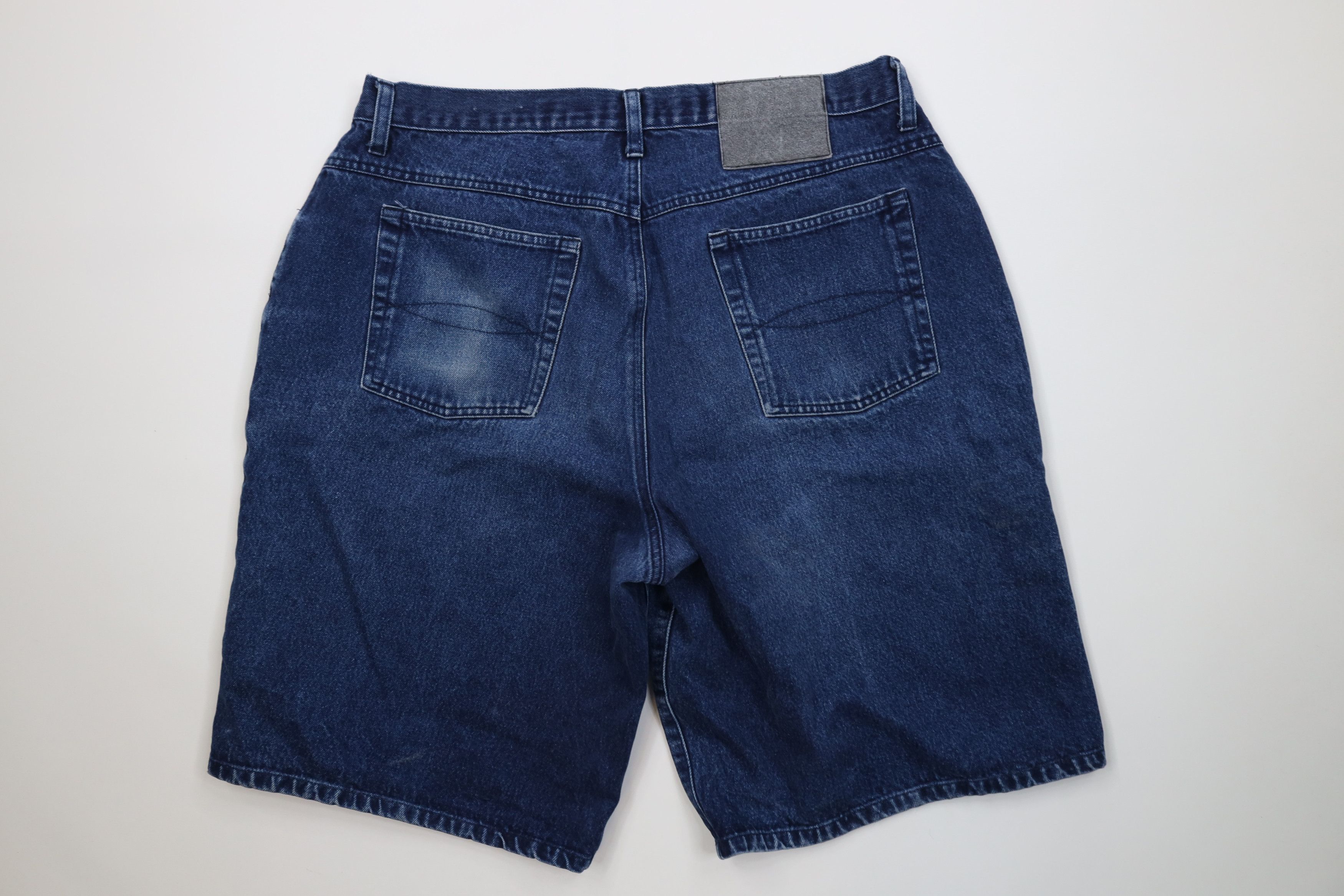 Vintage Vintage 90s Y2K Streetwear Fit Denim Jean Shorts Jorts Blue Size US 36 / EU 52 - 8 Thumbnail