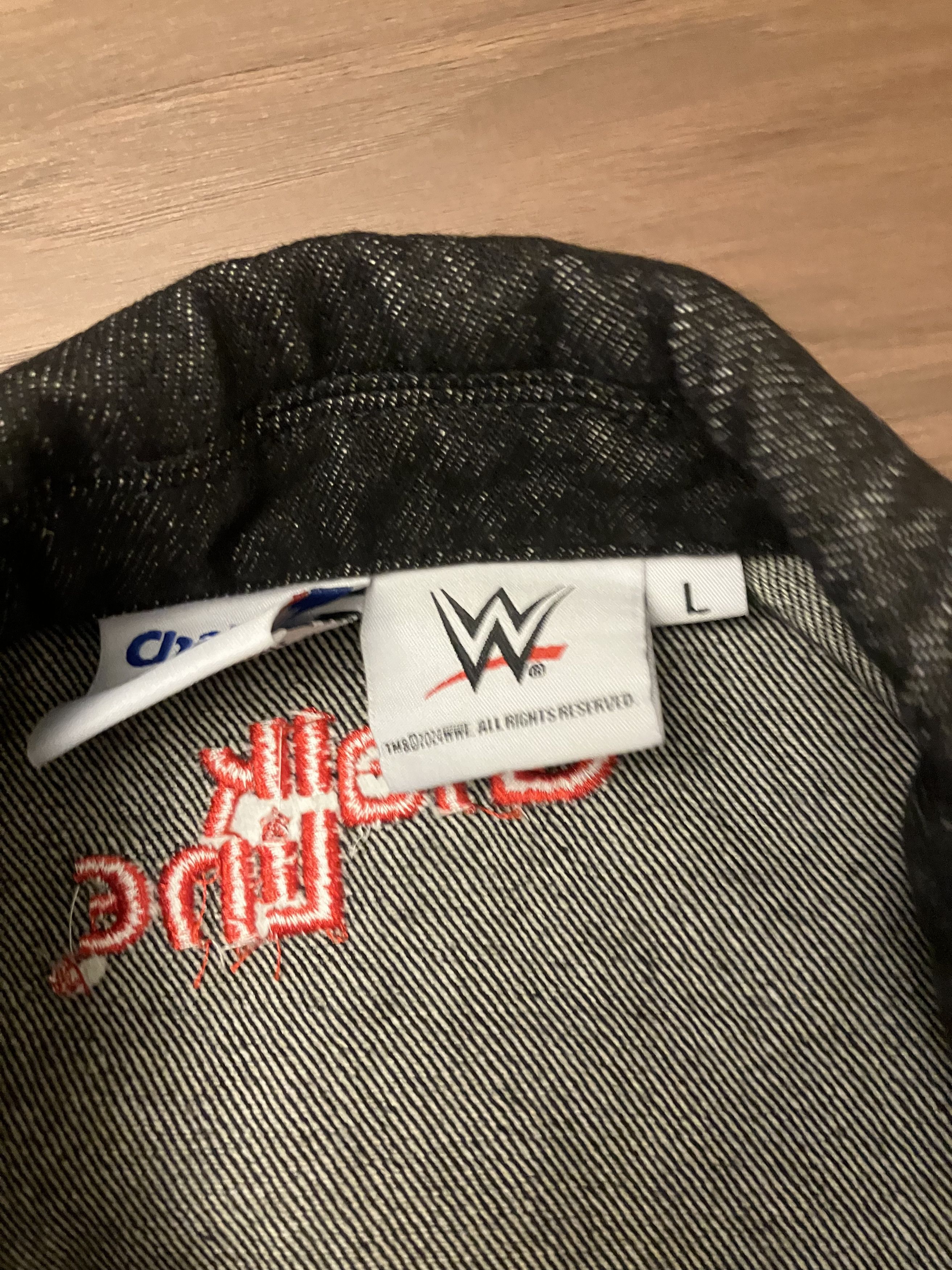 Chalk Line Raw is War denim jacket Size US L / EU 52-54 / 3 - 2 Thumbnail