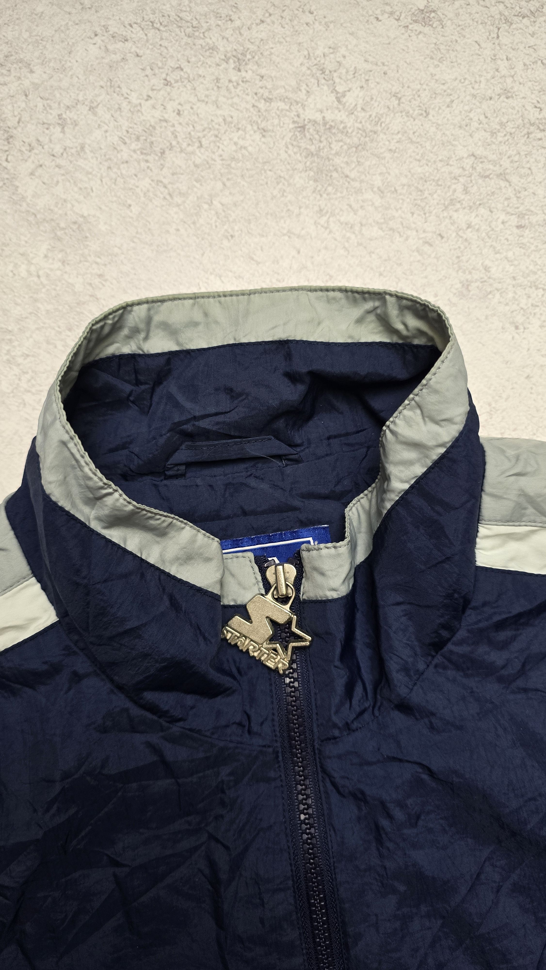 Starter Vintage 90's Starter Georgetown Hoyas Light Jacket Size US L / EU 52-54 / 3 - 19 Thumbnail