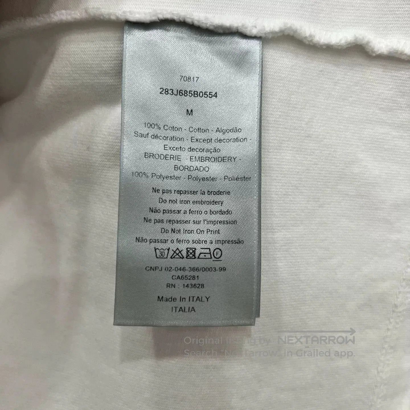 Other Dior x Travis Scott Embroidered Short Sleeve. Size US M / EU 48-50 / 2 - 6 Thumbnail
