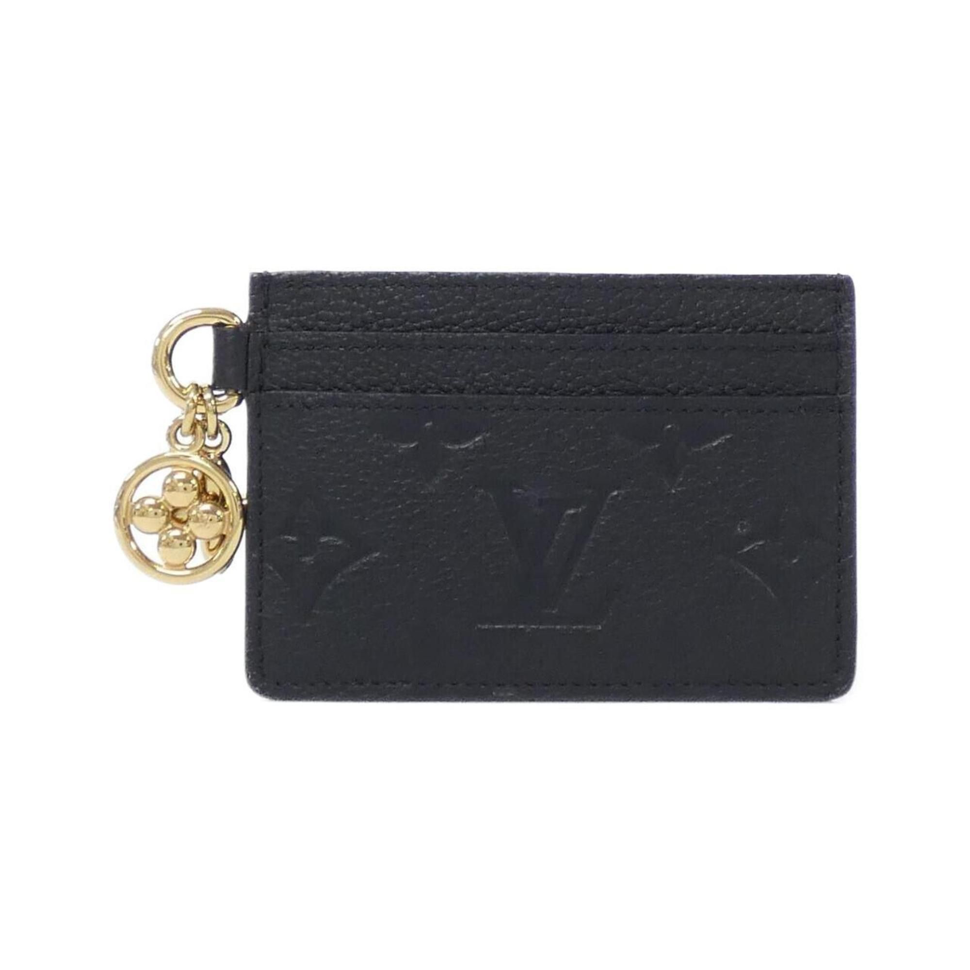 Louis Vuitton Monogram Empreinte Porte Carte LV Charm M82132