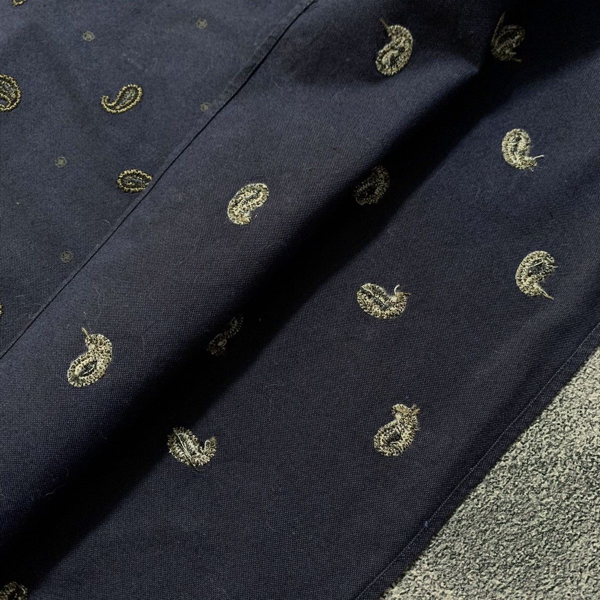 Beams Plus 🔥Beams plus Japan Paisley embroidery poloshirt Size US M / EU 48-50 / 2 - 6 Thumbnail